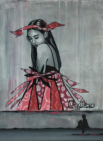 Qing Dao - 73 x 54 cm