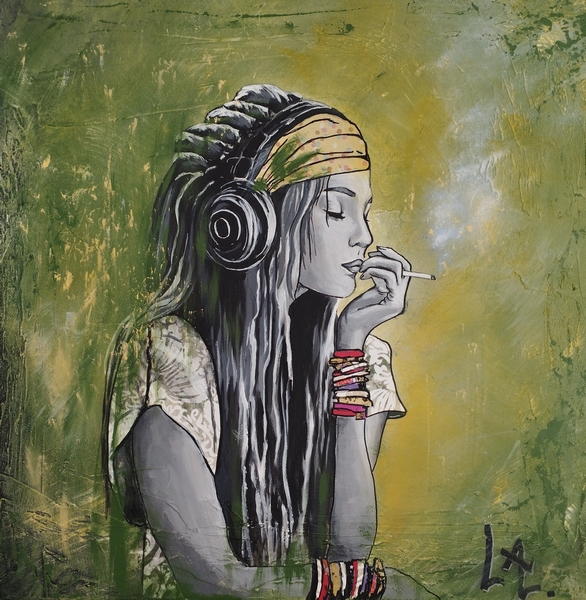 Los Angeles - 40 x 40 cm